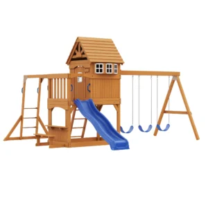 Juegos infantiles y equipamiento para nevado juego de madera para jardin fabricados bajo norma EN 1176 en México - Playout Kids