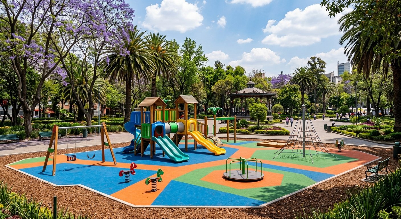 ¿Cuánto cuesta instalar un parque infantil público en México?